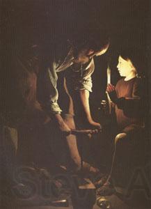 LA TOUR, Georges de St Joseph the Carpenter (mk05) France oil painting art
